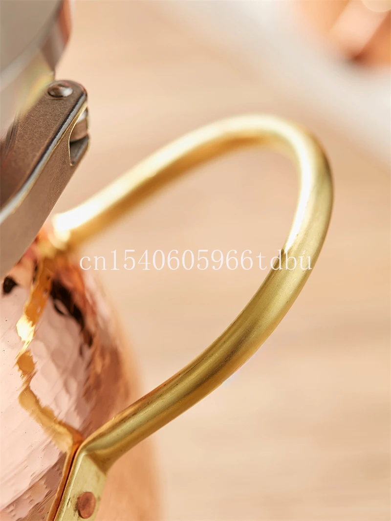 For Pure Dew Distillator Household Small Distillation Pot Retro Pure Red Copper Brandy Distilled Wine