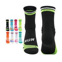 Running Compression Socks Crew Marathon Sport Sock For Man Woman