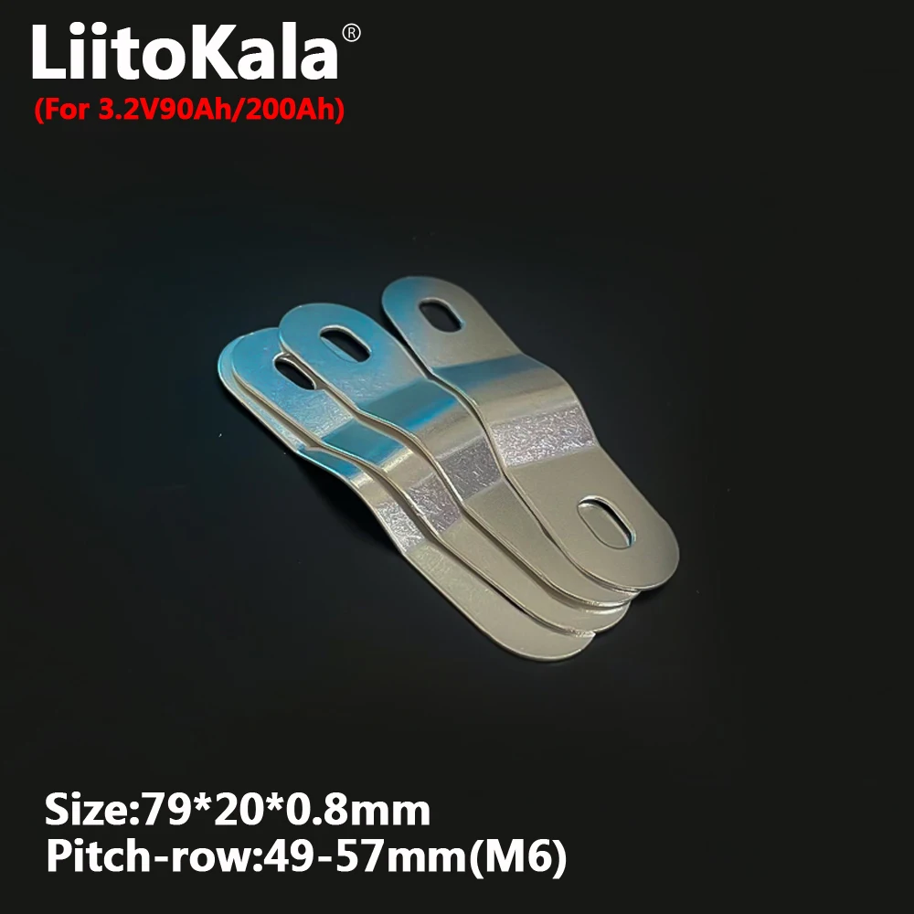 ขั้วต่อบัสบาร์ทองแดงสำหรับ liitokala 3.2V 90ah/200Ah LiFePO4แบตเตอรี่สำหรับจักรยานไฟฟ้า36V และแหล่งจ่ายไฟอย่างต่อเนื่อง