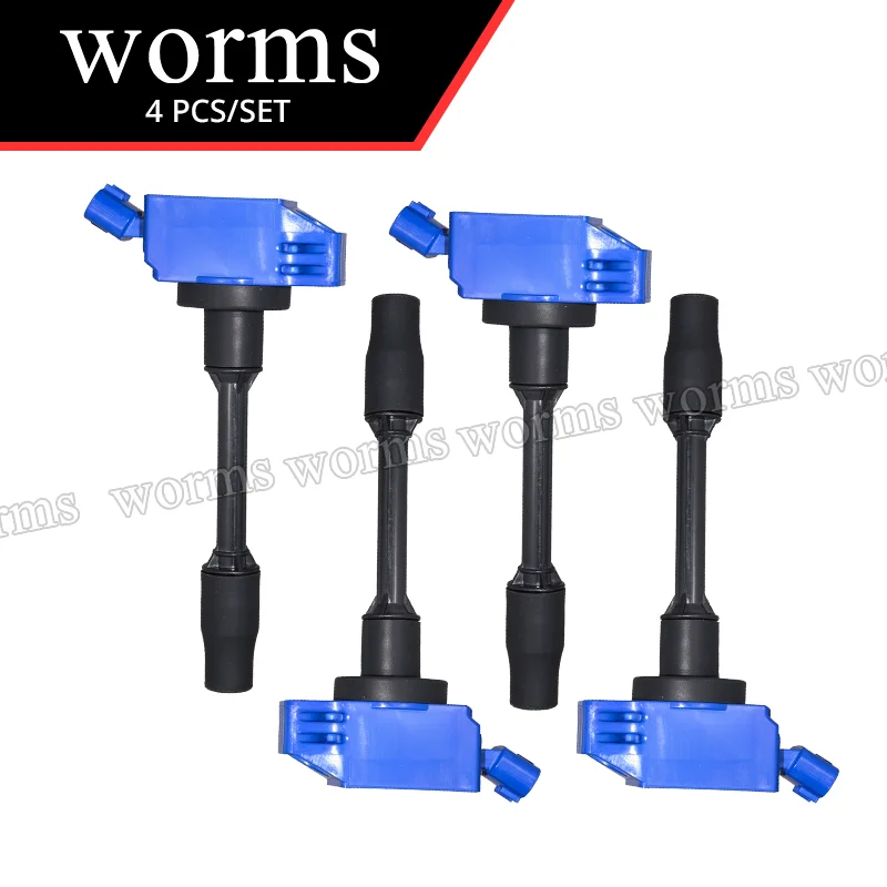 

Worms Racing Ignition Coil 4PCS Set High Performance For Toyota Camry 2018-2020 Highlander 2020-2021 RAV4 Avalon 90919-02277