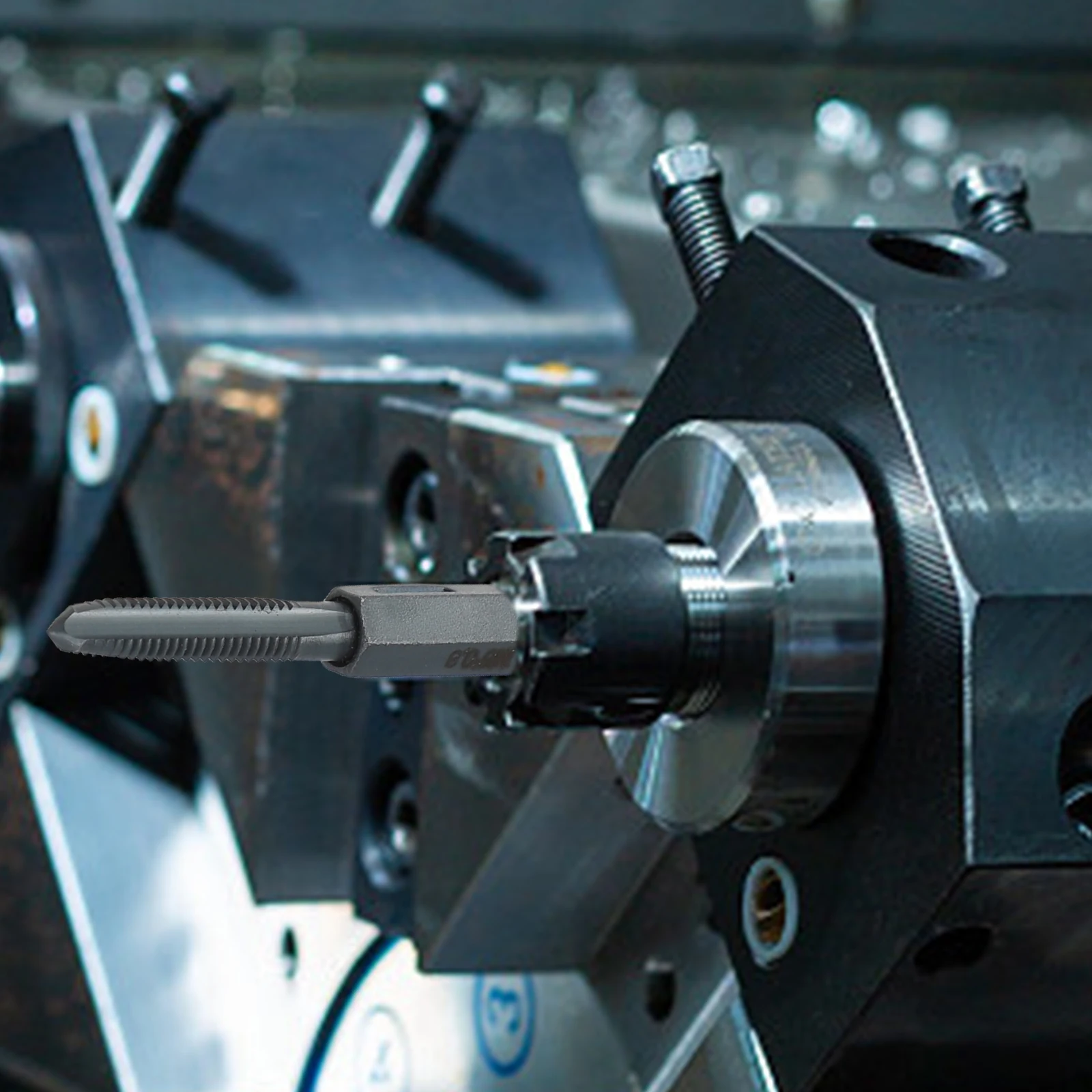 HSS 6542タップドリルビット、六角軸、メートルねじタップ、2.5-12mmねじタップツール、ねじ切りビット、ねじ切り機、複合タップ 1個