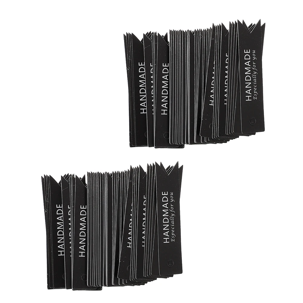 50 pcs Tags Paper Handmade Hanging Tags Labels for Handmade Candles DIY Gifts Wedding Thank You Cards