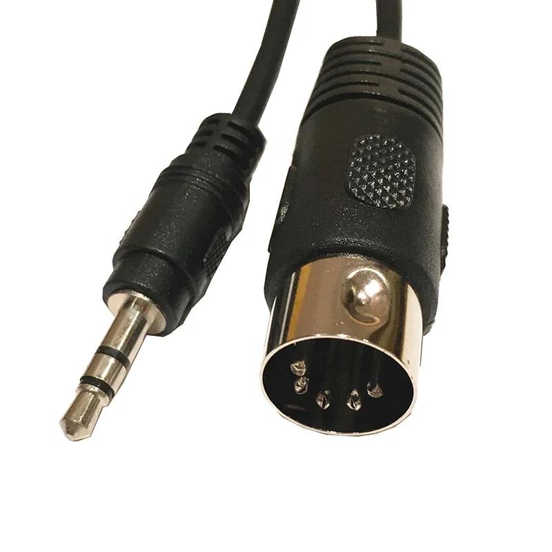 1.5m/0.5m 3.5mm Stereo Jack Audio Cable 3.5mm Aux Male to MIDI Din 5-pin MIDI Male Female Plug For Microphone MIC