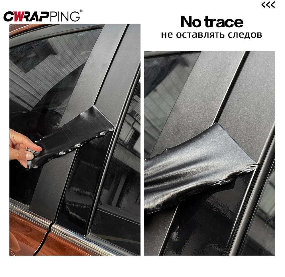Carbon Fiber Car Sticker DIY Paste Protector Strip Auto Door Sill Side Mirror Anti Scratch Tape Waterproof Cars Protection Film image 3
