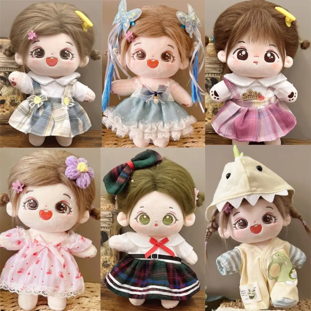 Vêtements de beurre en coton de dessin animé, décoration de vêtements, accessoires de beurre BJD colorés et mignons, cadeau de jouet, mode bricolage, 20cm