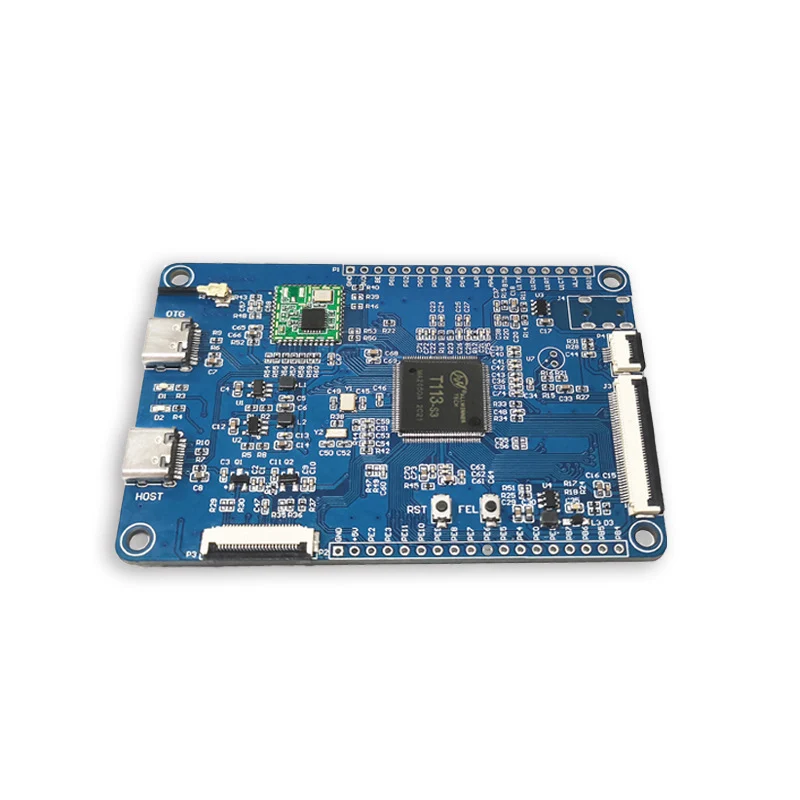 Allwinner T113 WiFi Display Arm Cortex-A7 F133 Placa de Desenvolvimento Módulos Eletrônicos Kits Soluciones de Design de Montagem One-Stop