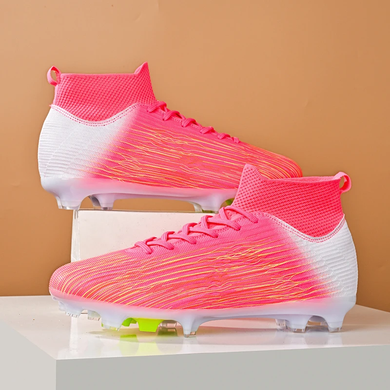Professional Football Boots Men's Soccer Shoes Ultralight Society Training Football Sneakers Men's Sports Shoes P