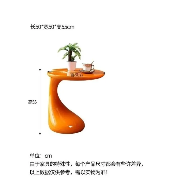 Coffee Tables Multifunctional Modern Coffee Table High-Quality ABS Plastic-Steel Safe Designed Side Table No Assembly for Home