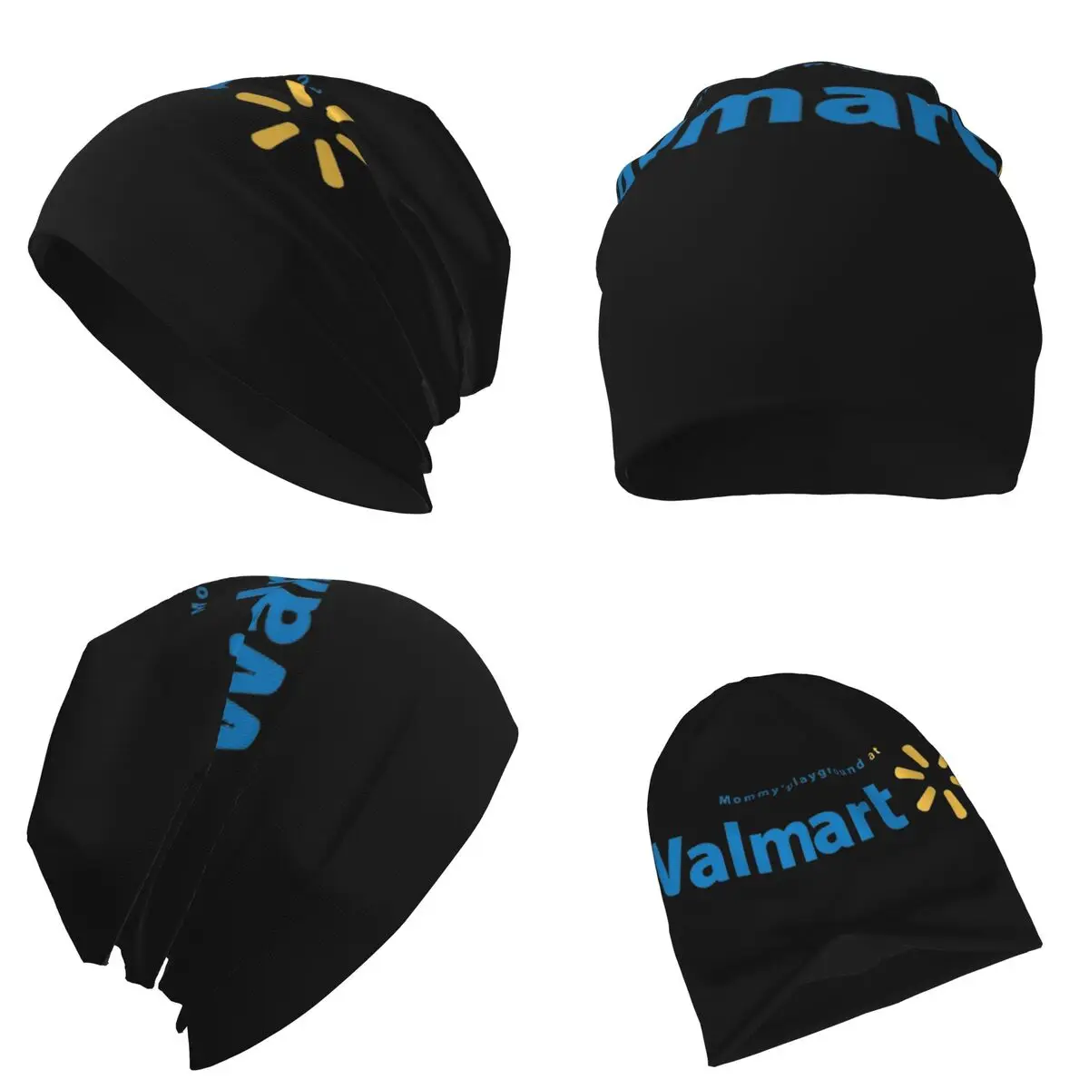 Walmart قبعة محبوكة دافئة الهيب هوب بونيه قبعة الخريف الشتاء في الهواء الطلق بيني القبعات للجنسين الكبار #2