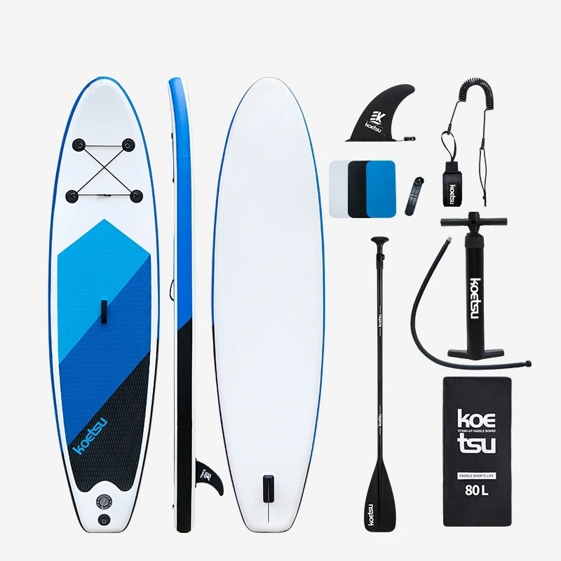 Inflatable Stand Up Paddle Board SUP Board Surfboard Kayak Water Sport Surf Set PaddleBoard Fin Foot Rope Pump Inflator Canoe