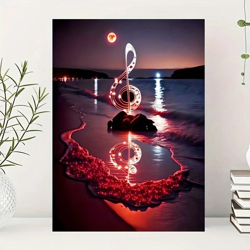 1000pcs Musical Puzzle Suitable for Adults & Families - Challenging Durable Seamless Jigsaw with Musical Notes, Game, for Musi