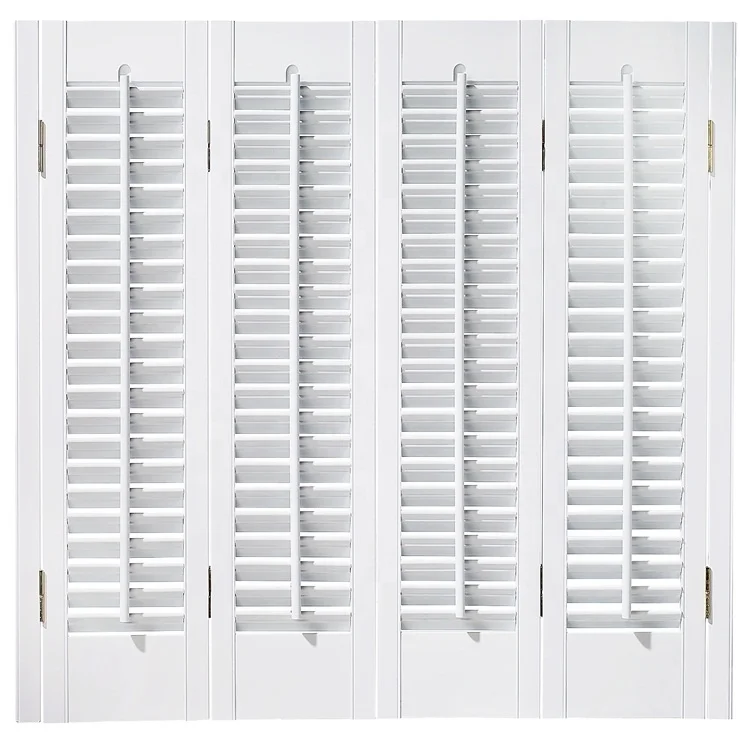 Custom Made High Quality Pvc Window Shutter Plantation Shutters Aluminum and Wooden Plantation Shutter Direct From China