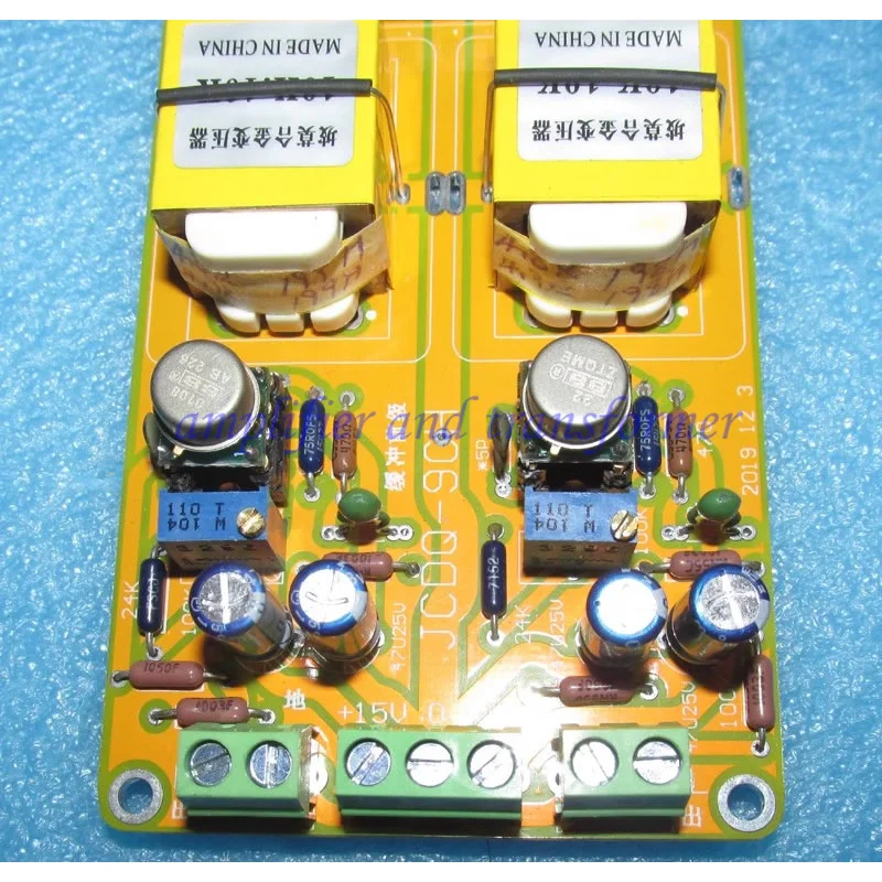 Permalloy transformer OPA445 gold-sealed single op amp buffer circuit board JCDQ-90H, large dynamics, large swing