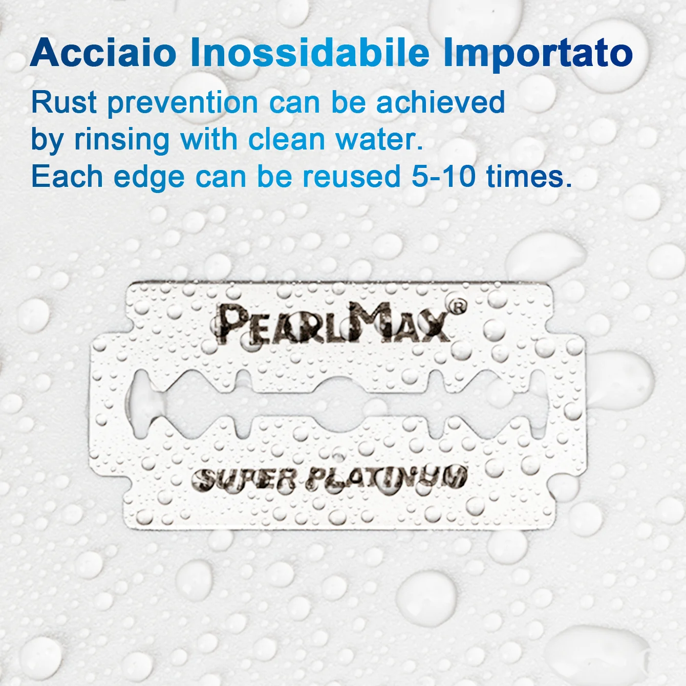 10/50/100 قطعة دليل الحلاقة عبوة شفرات مزدوجة الحواف الحاجب شفرة حلاقة الوجه استبدال شفرات الفولاذ المقاوم للصدأ ماكينة حلاقة شفرة