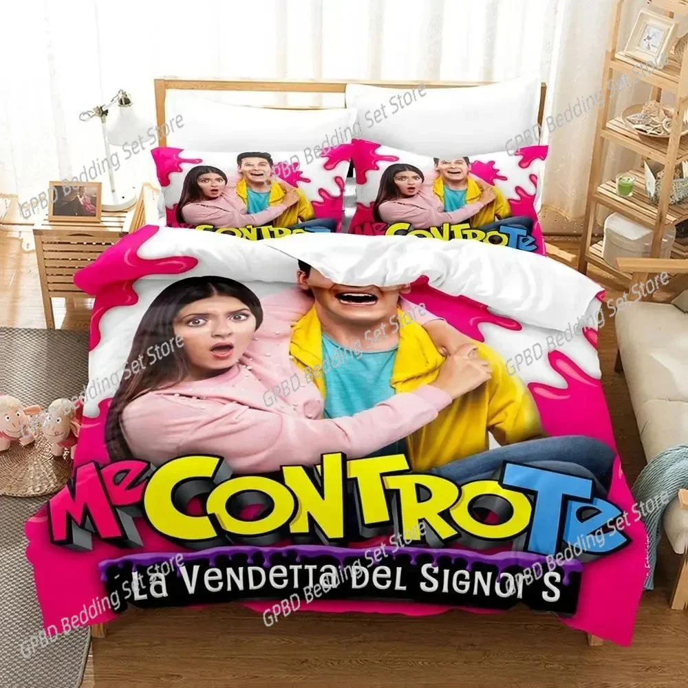 

Me Contro Te for Boys Bedding Set 3D Printed Suitable for Bedroom Duvet Cover Set With Pillowcases Kids Home Textile