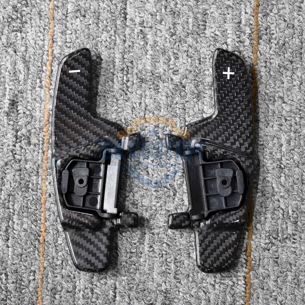 SK CUSTOM for Volkswagen Golf MK7 R-Line GTI R GTE GTD Polo GTS Carbon Fiber Automotive Steering Paddle Shifter