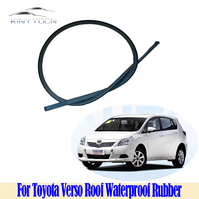 Accessories For Toyota Verso Roof Channel Seal OEM Waterproof Rubber Weatherstrip Rain Gutter Molding Length 210cm Width 2.2cm