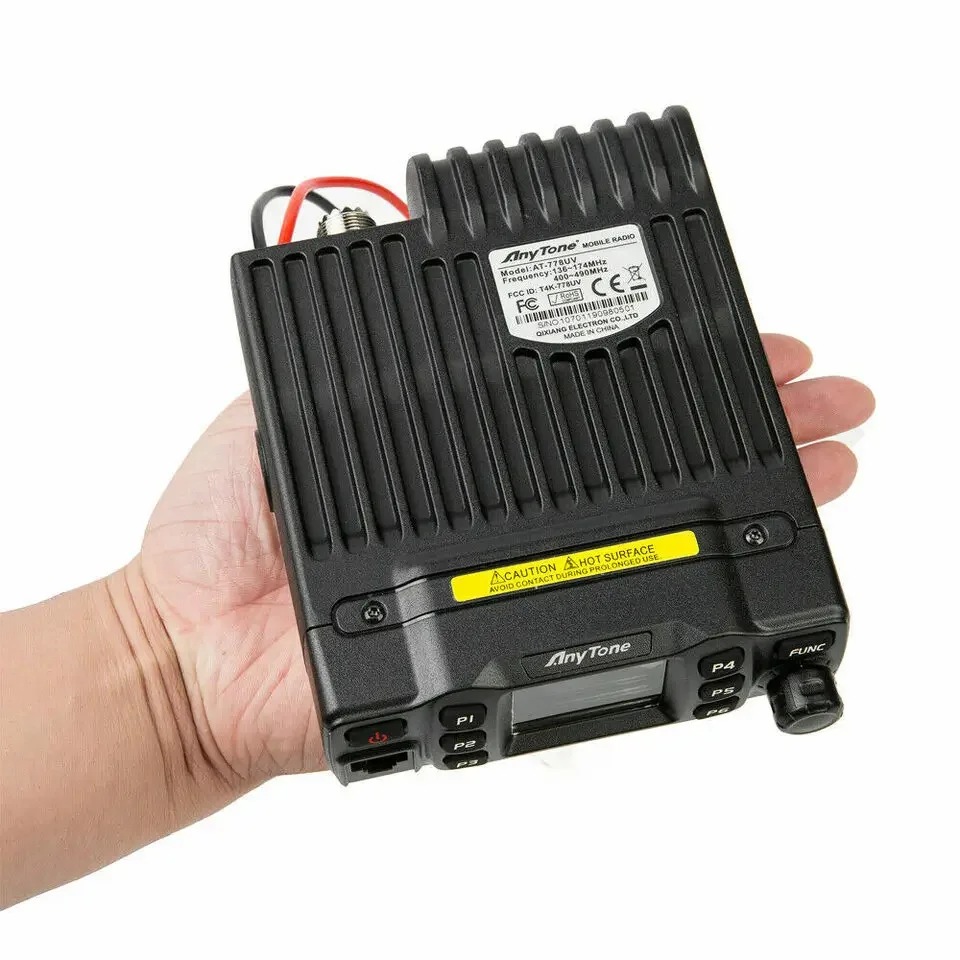 AnyTone AT-778UV LCD Dual Band Transceiver Mobile Radio VHF UHF Two Way Radio