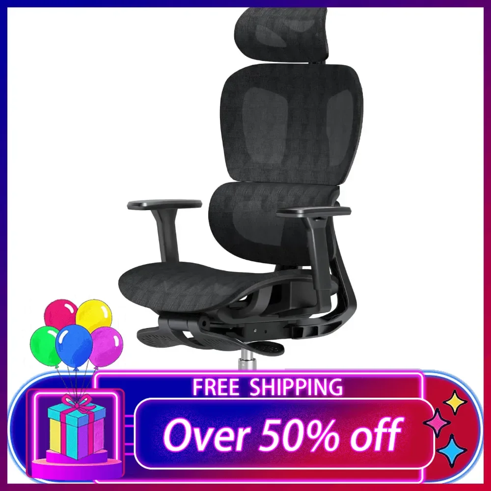 

Ergonomic Mesh Office Chair with 3D Adjustable Armrest,High Back Desk Computer Chair Ergo3d Ergonomic Office Chair with Wheels