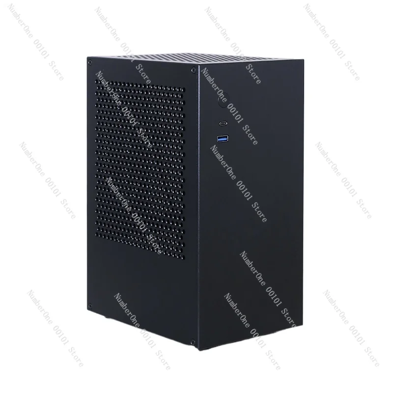 Bug-S1 Mini ITX Case, SFX Power Supply Compact Aluminum Alloy Portable Customizable