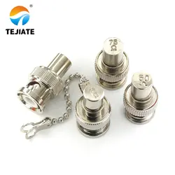 BNC load 50 ohm Q9 plug BNC-J dummy load RF radio frequency dust cap resistor plug 75 ohm