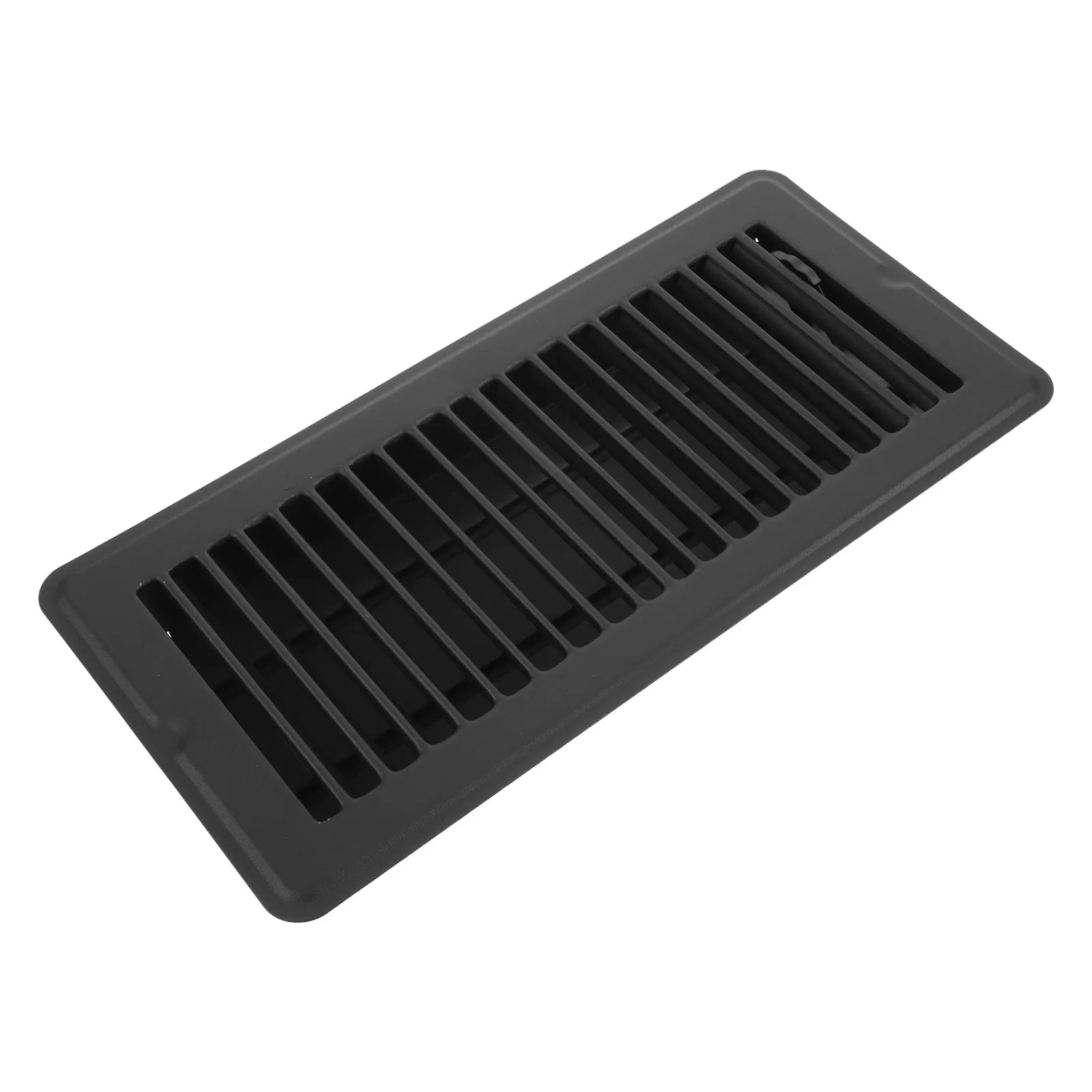Floor Return Vent Cover Solid Metal Black 4x10 Air Conditioner Vent for Home Hvac System Walkable Floor Register