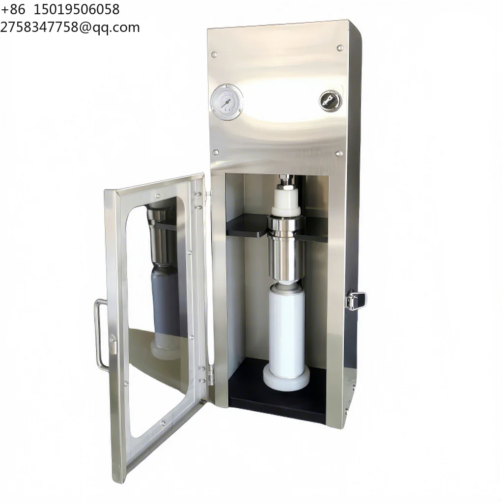 Quick Shipment 200 Type Small Semi-automatic Self-spraying Filling Machine Aerosol Tank Filling Equipment