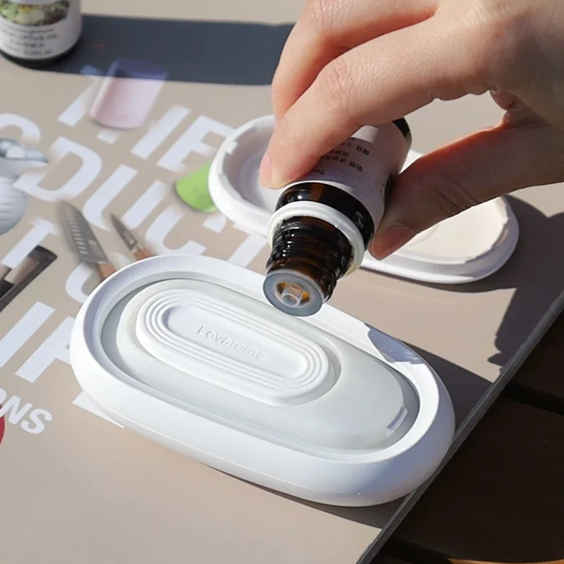 Mini difusor de aceites esenciales sin agua portátil, difusor de fragancias inalámbrico, pequeño difusor de Aroma para el hogar, coche, fábrica al aire libre