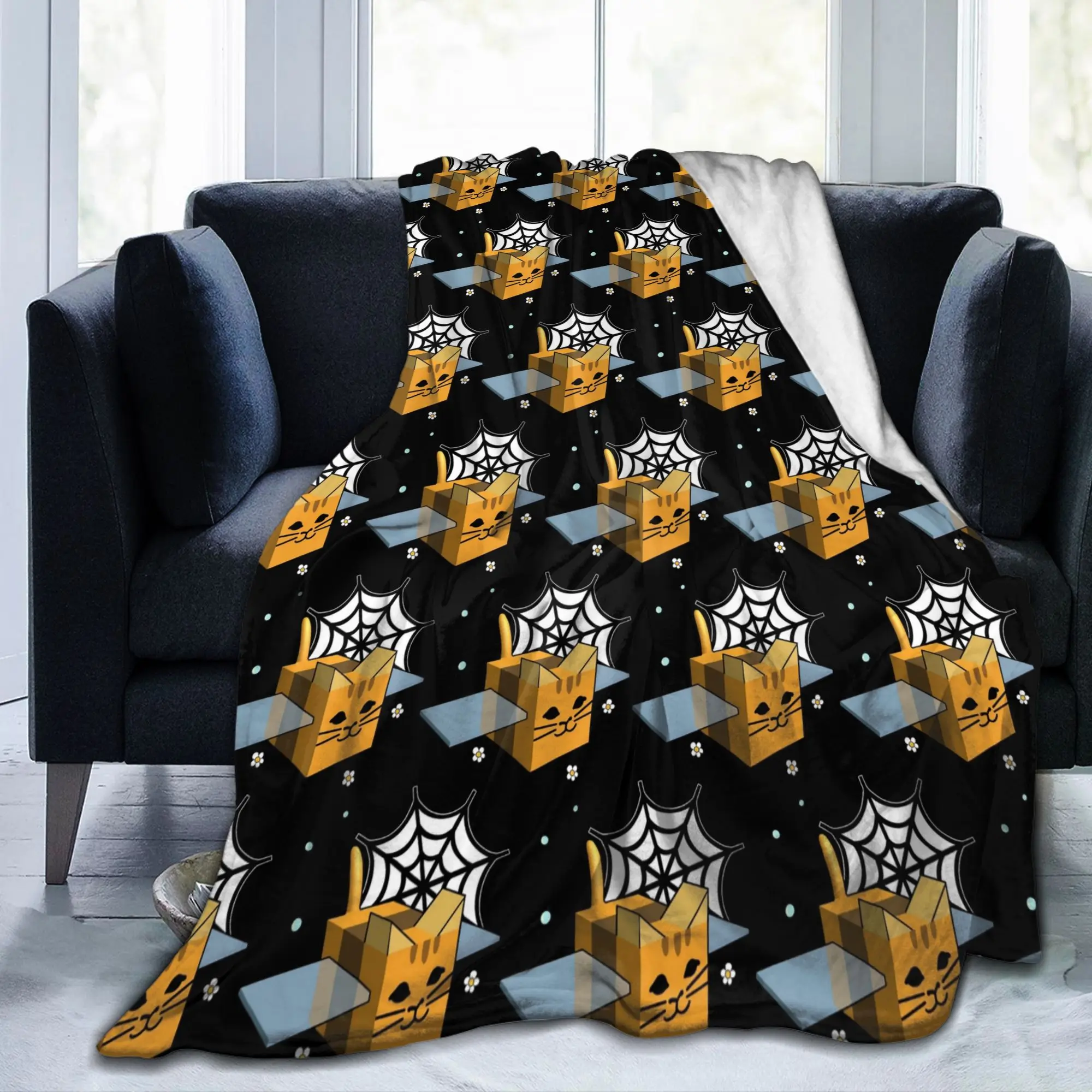 Bee Swarm Simulator Collection BSS Blanket Halloween Wool Warm Bedding Throw Blanket for Home Spring Autumn Gift