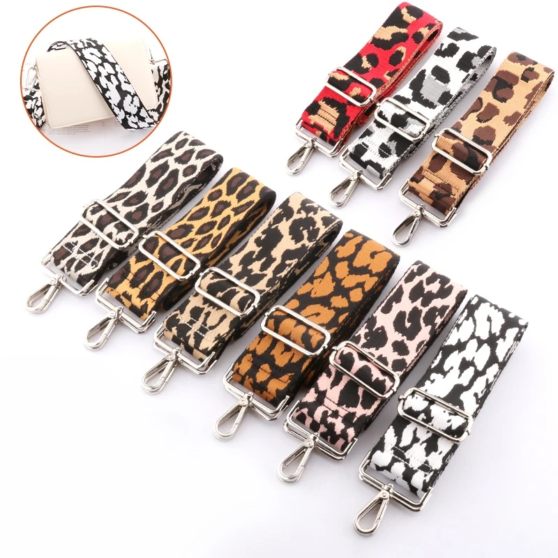 Shoulder Bag Strap For Bag Chain Leather 3.8cm Belt Accessories Woman Colored Crossbody Messengerbag Adjustable Straps