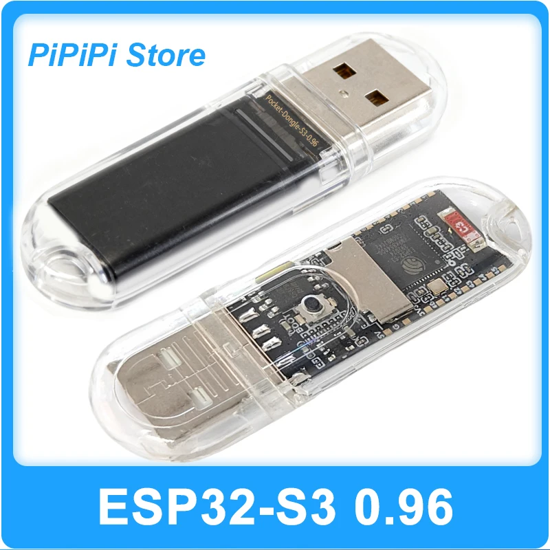 ESP32 S3 Dongle Development Board with 0.96inch ST7735 IPS LCD Display Screen ESP32-S3R8 chip 8MB PSRAM 16MB Flash For Arduino