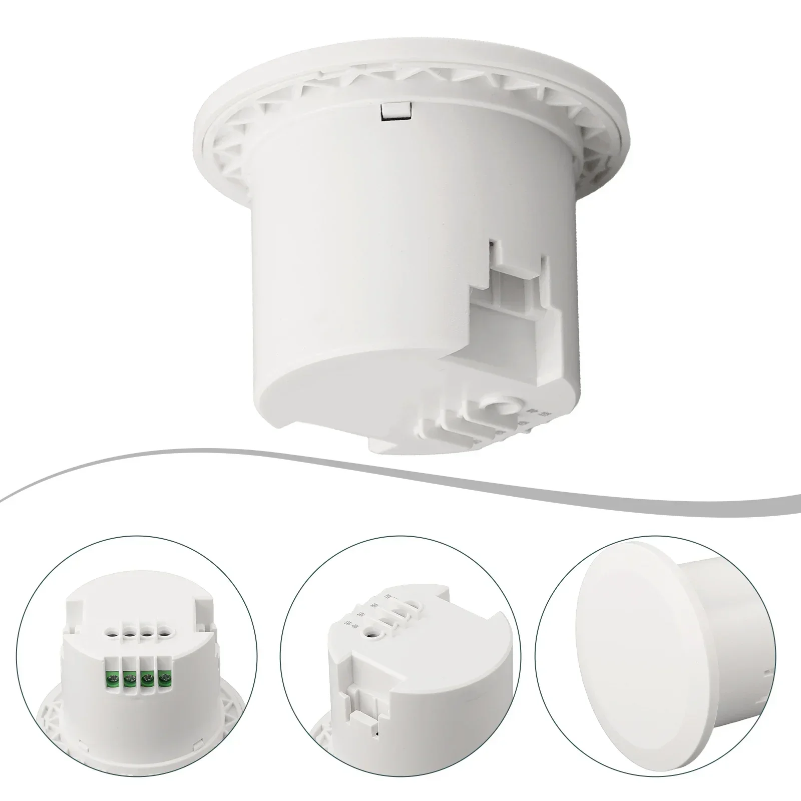 Rilevatore di presenza umana Smart Life Tuya Wifi MmWave R-adar Pir Montion Sensor con rilevamento della luminanza per la casa