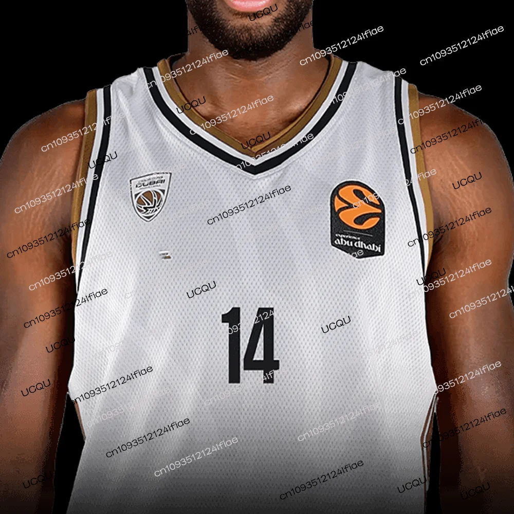 2025 Dubai Basketball Jersey Basketball Quick Dry Sweatshirt Men Basketball Vest Fan Special Jersey Kit Basketball Training Suit