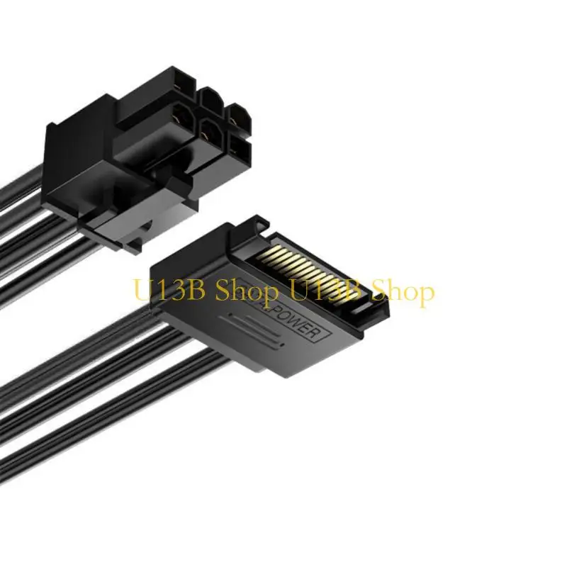 u13b-sata15pin-6-cin-питания-для-питания-для-графической-карты-Адаптер-Адаптер-Кабель-ПВХ-покрытия-безопасные-и-стабильные
