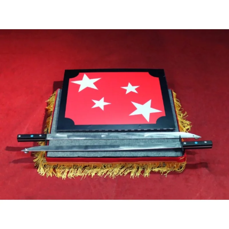 Flying Carpet Stage Illusion Floating & Spinning Volunteer Levitation Magic Trick, Portable Big Stage Effect Magic Tricks Props