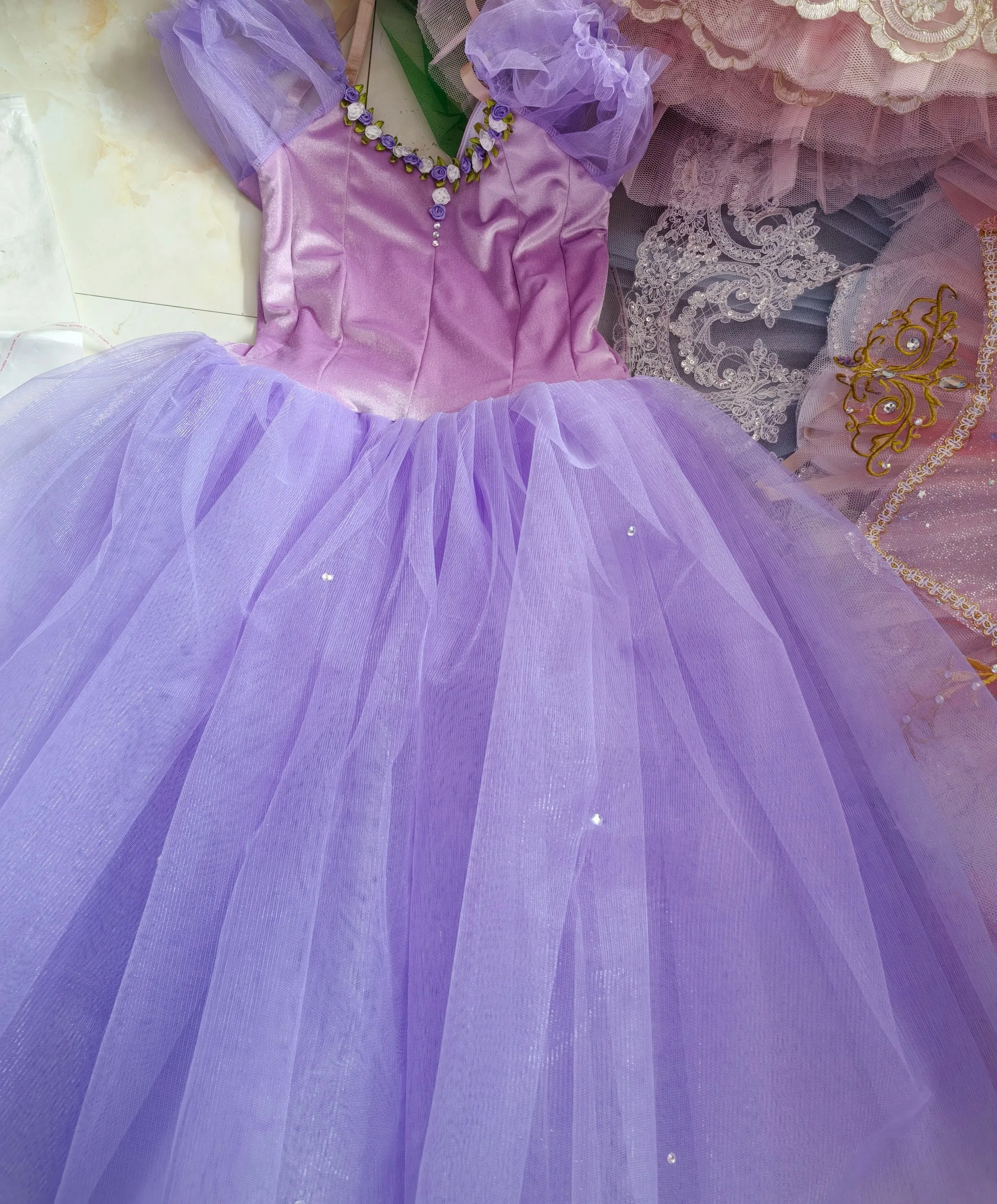 

New Ballet Dress Girls Adult Women Long Ballet Dress Modern Dance Costume Swan Dance Performance Dance Party Dress Ballerina