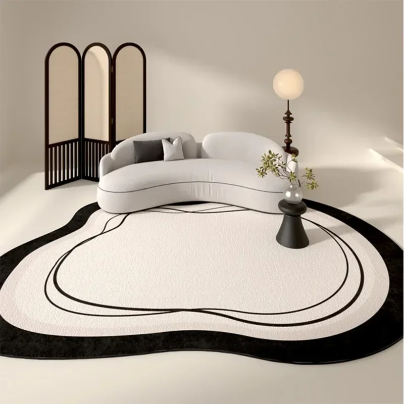 Living Room Carpet Home Decoration Luxury Modern Rug Big Size Irregular Floor Mat Anti-slip Bedroom Large Area Rugs שָׁטִיחַ 양탄자