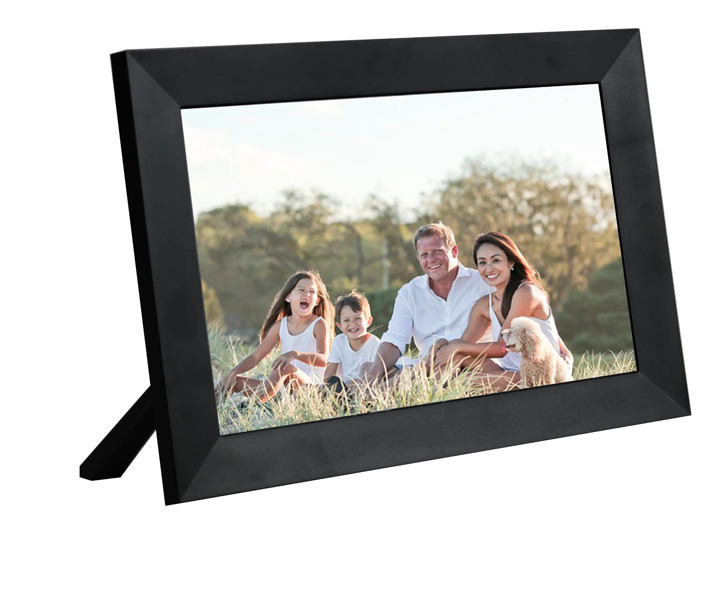 10 Inch Wifi Touch Screen Digital Photo Frame 32GB Storage Auto-Rotate Portrait & Landscape Acrylic Material 32GB Storage