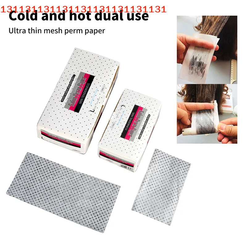 Shop Salon Disposable Perm Hair Paper Tool S/M/L/XL 1000 Sheets Thin Perm Papers Heat Resistant Blanching Papers Barber
