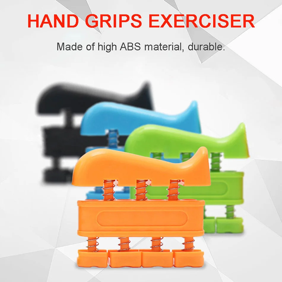 Hand Grip Finger Trainer Strengthener Two-Way Spring Power Training Home Fitness Equipment Piano Guitar Exerciser Trainers