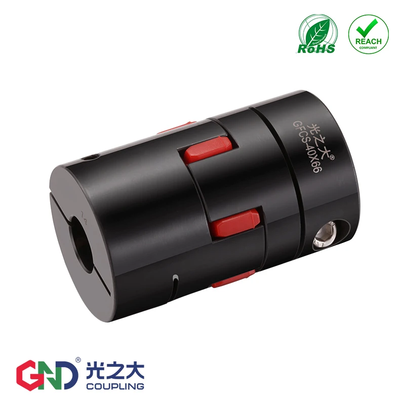 45 # steel plum blossom coupling servo motor elastic connection high torque screw coupling device