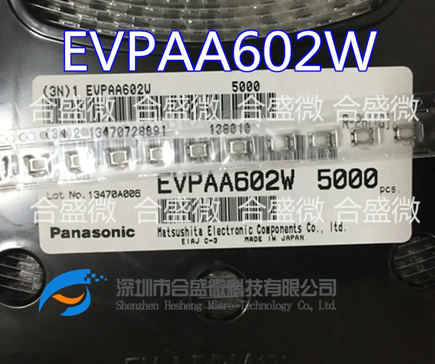 Evp-aa602w Touch Switch [Switch Tactile SPST-NO 0.02a 15V Imported