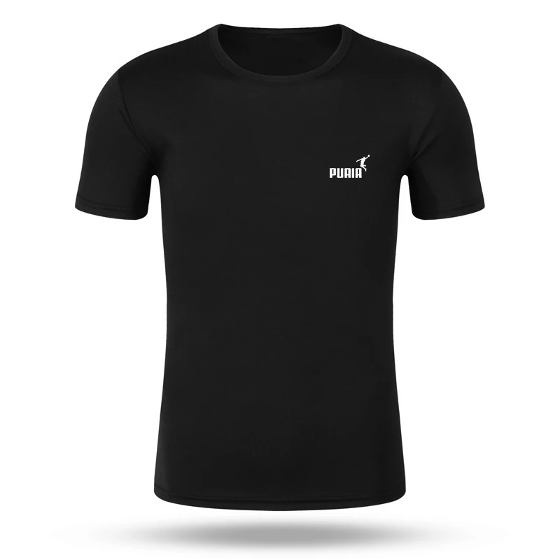 Camiseta deportiva de manga corta para hombre y mujer, camisa de secado rápido para gimnasio, Fitness, entrenamiento, correr, ropa deportiva