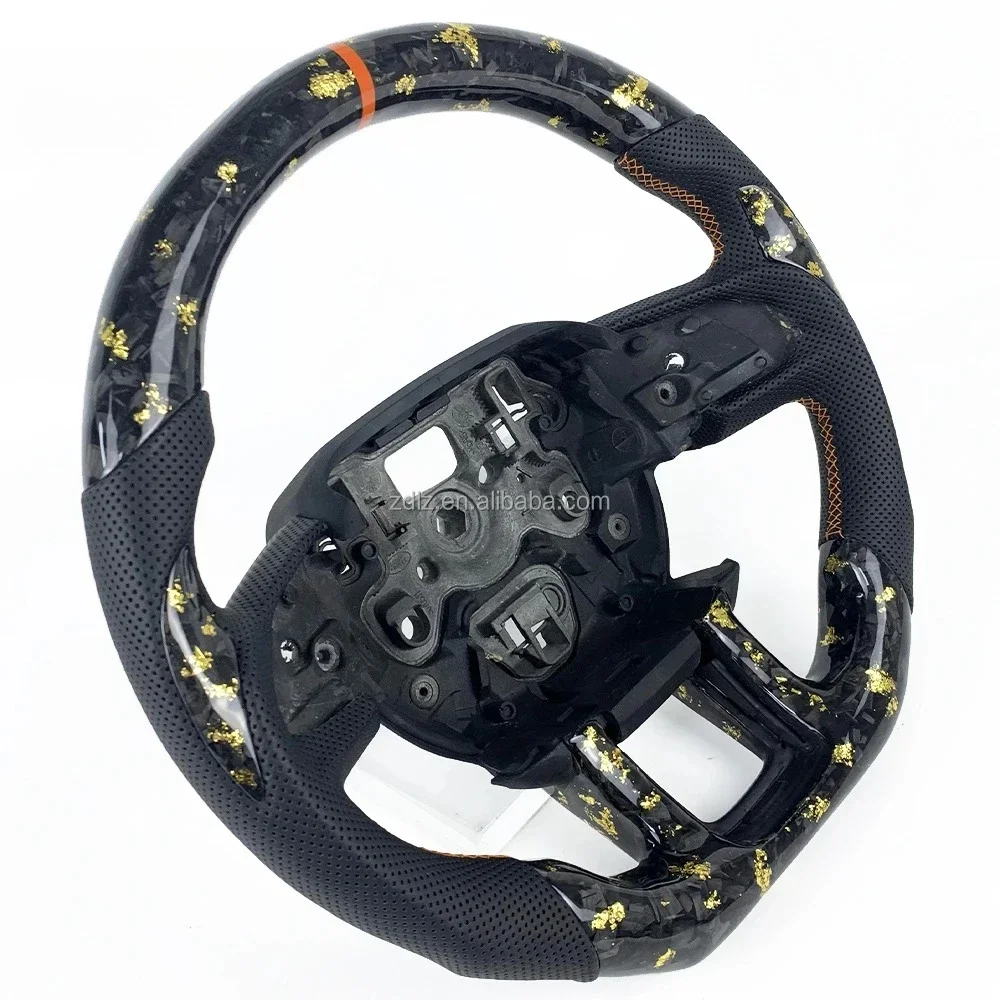 Customized Forged Carbon Fiber Steering Wheel for Land Rover Range Rover Defender Discovery L550 L494 Car Steering Wheels