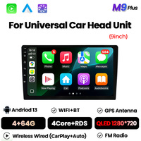 9 Inch Universal Android All in One Car Radio Wireless CarPlay Android Auto WIFI Navigation For Toyota Kia Nissan Honda Mazda