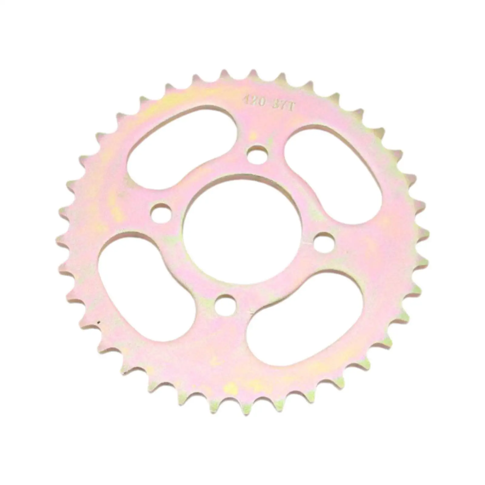 Generic Rear Chain Sprocket Accessories 420 37T 48mm Carbon Steel Convenient High Performance Replace