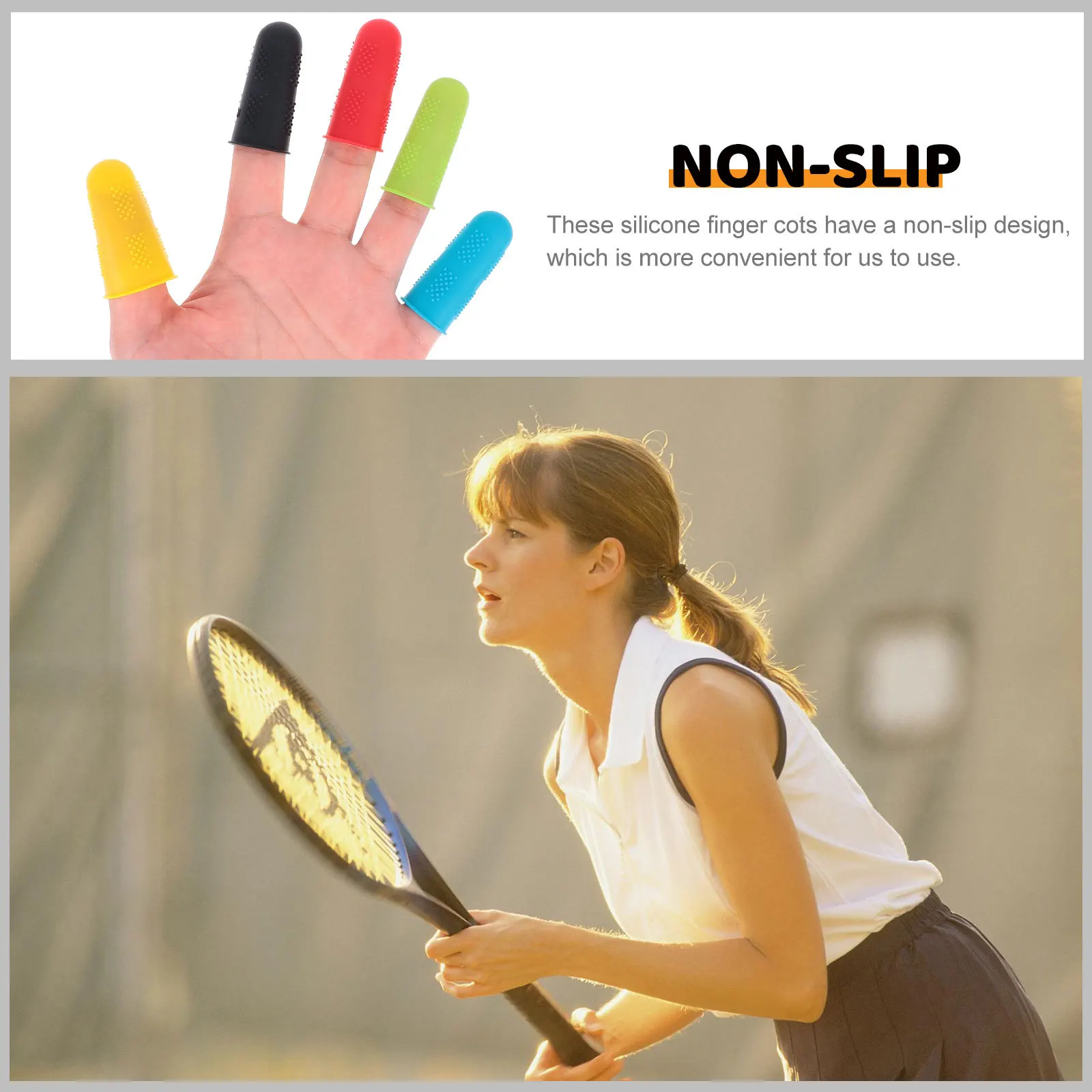 30 stuks siliconen vingerbeschermers flexibele antisliphoezen hittebestendige handschoenen voor hete lijm plakboek naaien wax toepassing