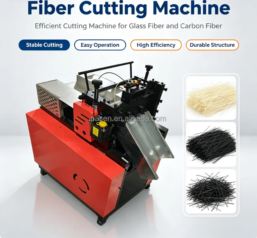 Fiberglass Chopping Machine Fiberglass Filament Cutter Automatic for Composite Materials