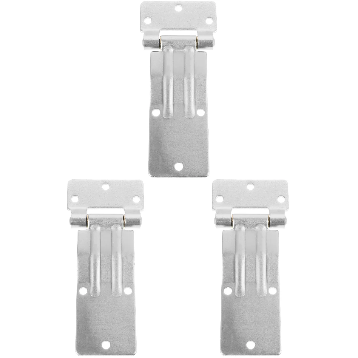 

3 PCS Carriage Hinges Trucks Gate for Side Door Heavy Duty Galvanized Iron Camper Metal Shaft Tricks