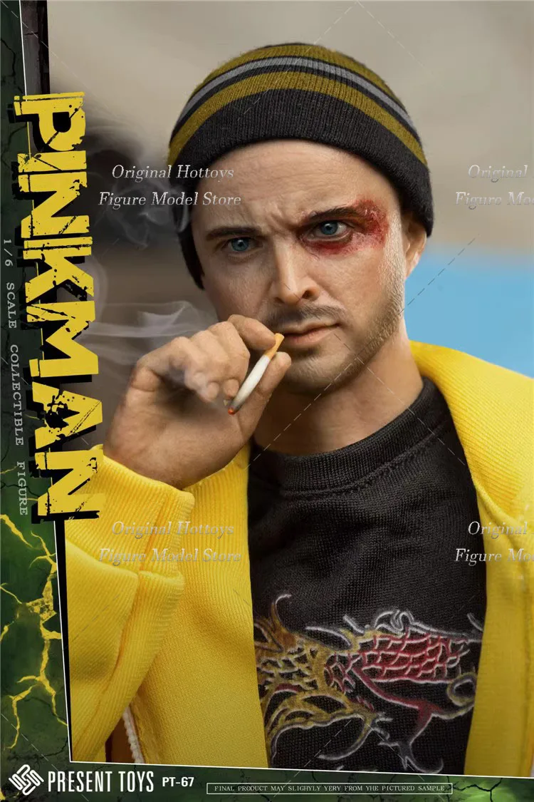 PRESENT TOYS PT-sp67 1/6 Scale Men Soldier Aaron Paul Breaking Bad Jessie Pinkman Full Set 12-inch Action Figure Model Gifts